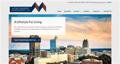 Desktop Screenshot of metro-property.com